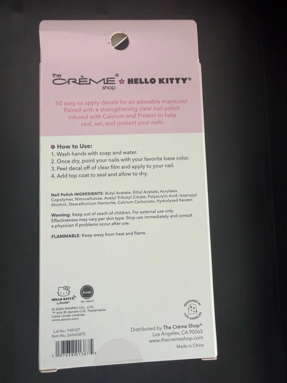 The Creme Shop set includes